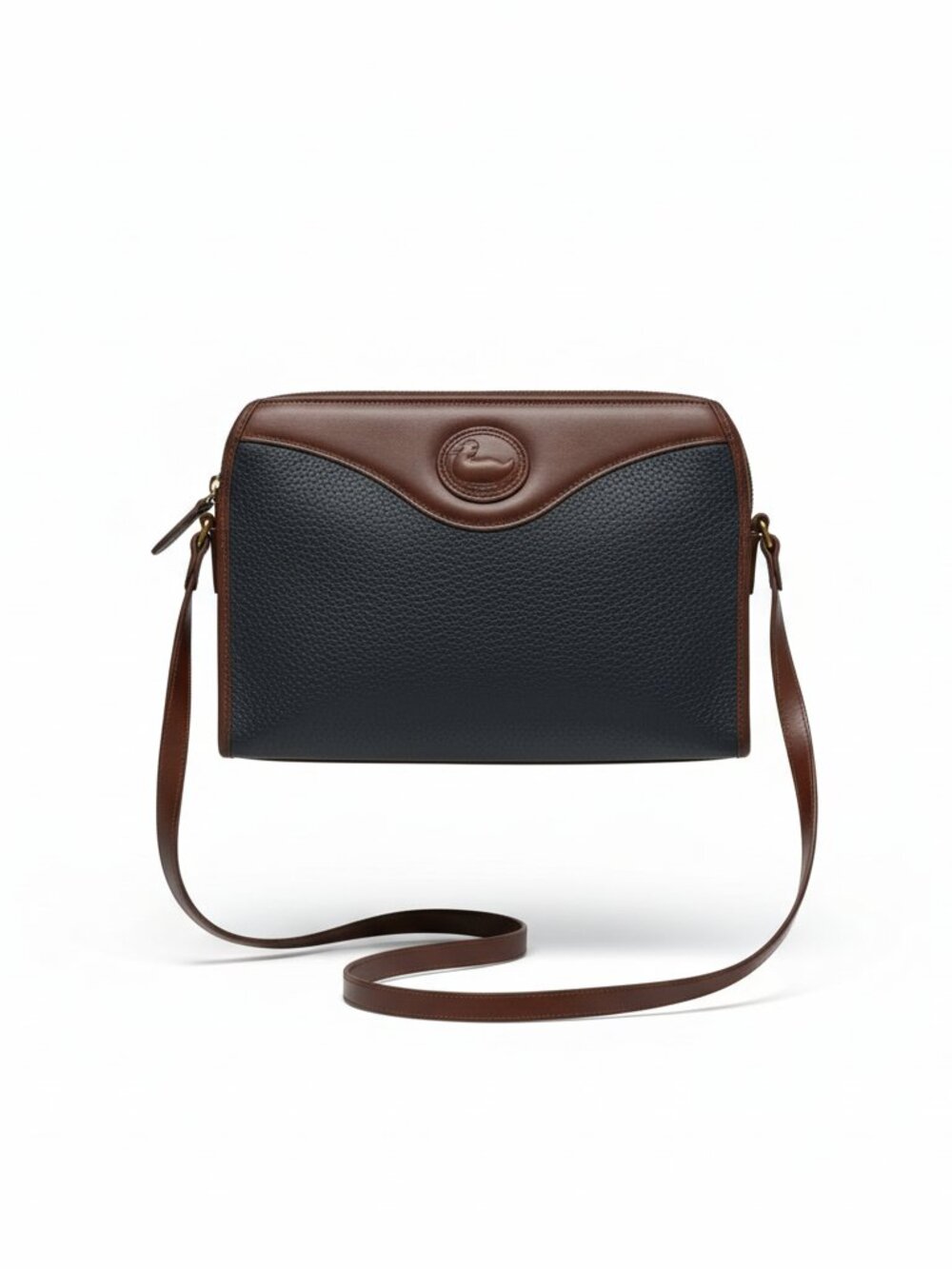 Vintage Dooney & Bourke All Weather Navy Crossbody